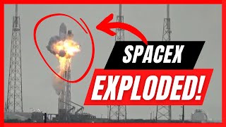 Falcon 9 Explodes SpaceXs Major Setback  Whats Next [upl. by Raseta]