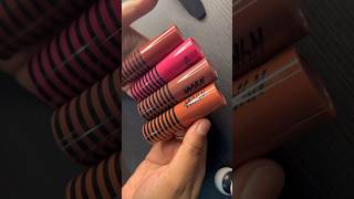 Nykaa crème Matt lipstick swatches nykaalipsticks nykaa lipstickswatches [upl. by Alemat]