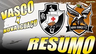 Vasco e Nova Iguaçu empatam em 1 a 1 em primeira partida da semifinal do Carioca [upl. by Astra]