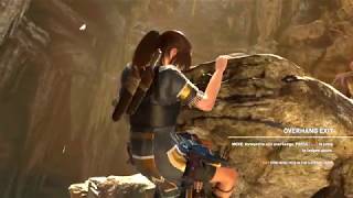 Shadow Of Tomb Raider Missing Gear Climbing Overhang SOLVED [upl. by Alexis]