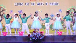 Dance performance by UKG students of St Marys English Medium School Udupi 2016 [upl. by Rj]