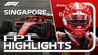 FP1 Highlights  2024 Singapore Grand Prix [upl. by Katushka]