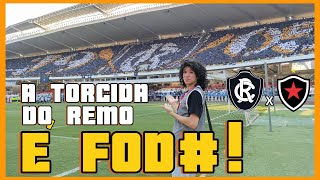 ESSA TORCIDA FEZ UMA FESTA SURREAL CLUBE DO REMO 2 X 1 BOTAFOGOPB VLOG [upl. by Bertero]