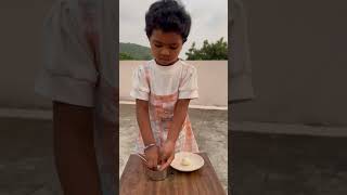 Masala egg recipe  Quail egg shortsfeed shorts viralvideo kidsvideo miniature cooking baby [upl. by Ebehp71]