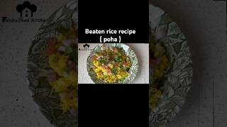 Beaten rice recipe  poha   shorts [upl. by Shields822]