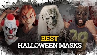 THE BEST HALLOWEEN MASKS  Las mejores máscaras de terror Trick or Treat Ghoulish [upl. by Anitsuga885]