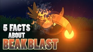 5 Hot Facts About Toucannons Beak Blast In Pokemon Ultra Sun and Moon [upl. by Fidellas]