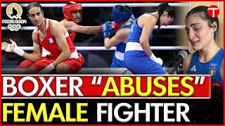 Outrage after biological male boxer breaks Angela Carini’s nose at Olympics [upl. by Dibru]