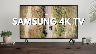 Samsung TU7000 Series 4K TV Review amp Unboxing 43quot UN43TU7000 [upl. by Hilten]