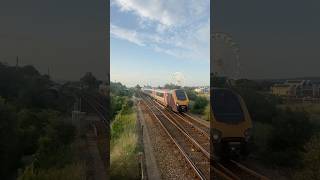 EdinburghPlymouth Voyager loses time at Dawlish Warren [upl. by Anwahsit983]