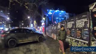 Belgrade Serbia  A night time Walk Beograd [upl. by Vanthe]