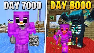 I Survived 8000 Days in HARDCORE Minecraft [upl. by Nomad]