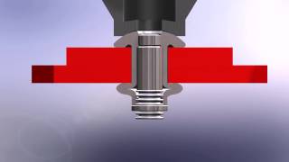 Huck® Rivet Hucklok®  Installation Animation [upl. by Bully353]