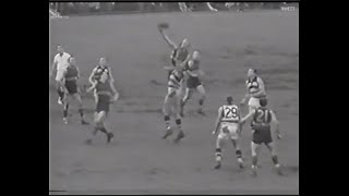 Round 14 1963 Footscray v Geelong  Western Oval Silent footage [upl. by Sackville417]