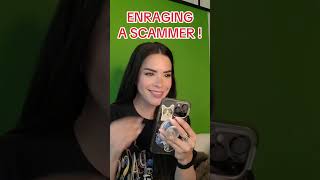 ENRAGING A SCAMMER 🤬🤬🤬 funny irlrosie [upl. by Nashbar]