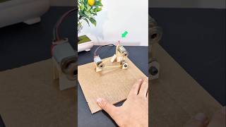 Belt Drive  Dc Motor  dcmotor tech youtubeshorts dcmotorproject [upl. by Naitsirc]