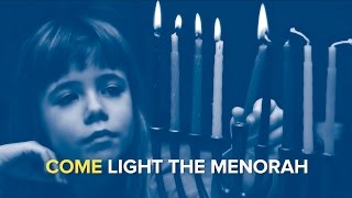 Chanukah Oh Chanukah  in English AND Yiddish Lyrics video [upl. by Ebeneser697]