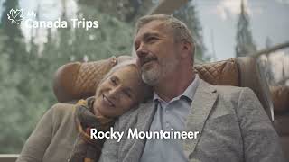 All onboard the awardwinning Rocky Mountaineer  Save £300 per person amp more [upl. by Lahpos489]