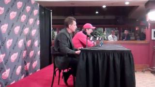 Detroit Red Wings High School Journalist Day [upl. by Clancy99]