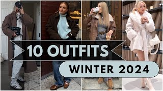 10 Winter Outfit Inspiration for Women 2024  Trendy amp Chic Looks [upl. by Yolanthe648]