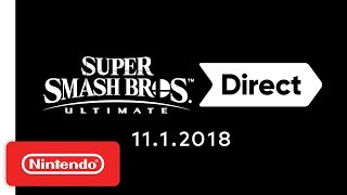 Super Smash Bros Ultimate Direct 1112018 [upl. by Sinnod]