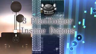 3 Platformer Insane Demons  WASTING THEY CYCLES Magic Archer ELECTRONIC BEAT [upl. by Gladi880]