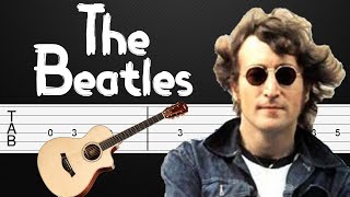 Paperback Writer  The Beatles Guitar Tabs Guitar Tutorial Guitar Lesson [upl. by Schmitz987]