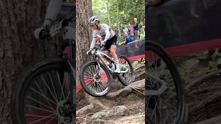 Skills of the Olympic Champ 🥇mtb cycling ciclismo shorts ucimtbworldcup [upl. by Adah]