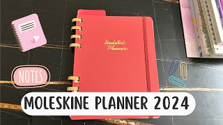 Moleskine Undated Planner Review  2024 Planners  Ahana Batabyal [upl. by Efinnej]