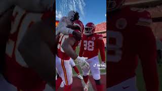 this year is Kansas Chiefs celebrating after the game keeping the winning streak going [upl. by Eniksre665]