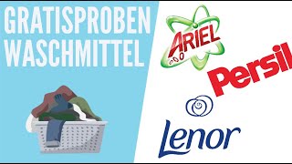 Waschmittel Gratisproben – So kriegst Du kostenloses Waschmittel  BONEXO [upl. by Aleron]