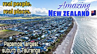 Ride Papamoa Largest Residential Suburb in Tauranga Amazing New Zealand [upl. by Latsyek]