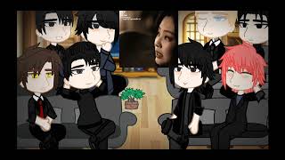 bl manhwa react to Black pink [upl. by Aiuqram]