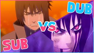 Sasuke Uchiha  NORMIES DECIDE Sub vs Dub [upl. by Grindlay]