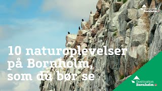 10 naturoplevelser på Bornholm som du bør se [upl. by Garek513]