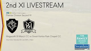 Illingworth St Marys CC 2nd XI v Great Horton Park Chapel CC 2nd XI [upl. by Minier]