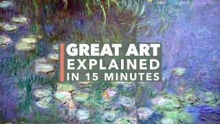 Monets Water Lilies Great Art Explained [upl. by Nhoj]