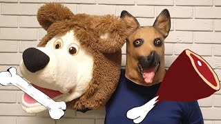 Bear or dog masks comedy videos [upl. by Hultin685]