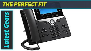 Cisco CP88413PCCK9 Best VoIP Phone for ThirdParty Call Control [upl. by Kelam]