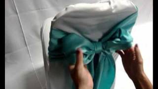 Chair Cover Bow Tie [upl. by Ellie]