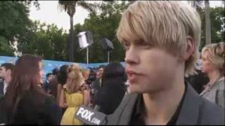 Glee Season 2 Premiere Party  Chord Overstreet [upl. by Drona]