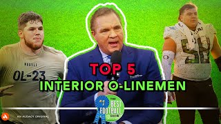 Brian Baldingers Interior Offensive Linemen Rankings  The Best Football Show [upl. by Turtle]