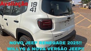 NOVO JEEP RENEGADE 2025 [upl. by Nomyar]