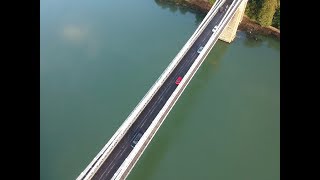 Menai Bridge Aerial [upl. by Enaerb568]