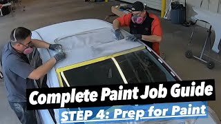 How To Paint a Car Guide Episode 4 Block Sanding and Prepping for Paint [upl. by Eikceb]