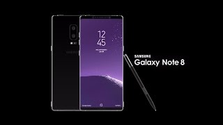 Samsung Galaxy note 8 introduction concept [upl. by Akimas]