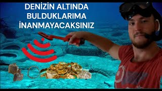 DEDEKTÖR İLE DENİZDE PARA KAZANMAK  ANTALYA [upl. by Nesyaj]