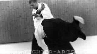 AIKIDO  MUNE CHUDAN TSUKI KAITEN NAGE [upl. by Aneeram]