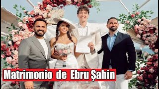 Matrimonio de Ebru Şahin y Cedi Osman [upl. by Armil933]