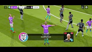 ⚽️ DLS 2024 ● ROMAN FC vs GALACTICOS FC ● Hattrick de Haland ■ Rival abandona El duelo [upl. by Summons]